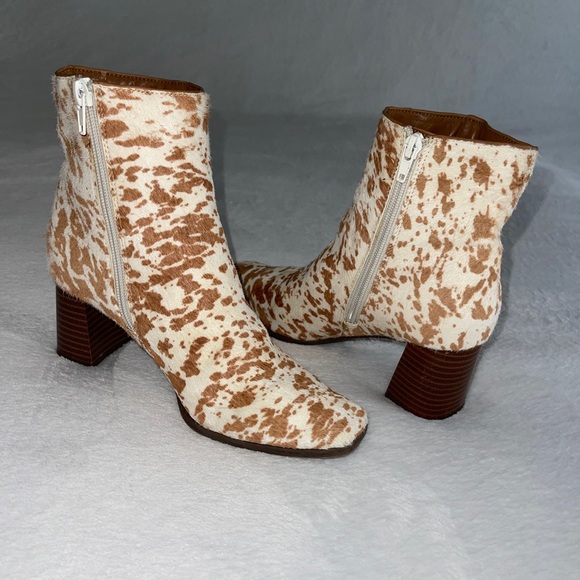 Real Fur Dyed Booties - Picture 2 of 3